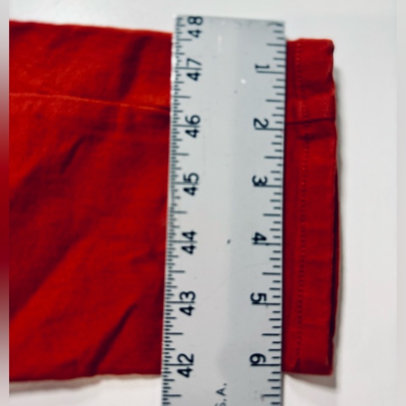 Ann Taylor Jeans Curvy Fit Skinny Jeans Red Washed Color Denim SZ 2 - Like NEW! - Picture 13 of 16